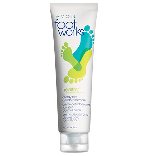 Foot Works Healthy All-Day Foot Deodorant Cream - Click Image to Close